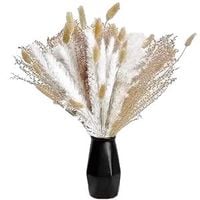 trawa pampasowa dekoracja suszonych kwiatów 62szt