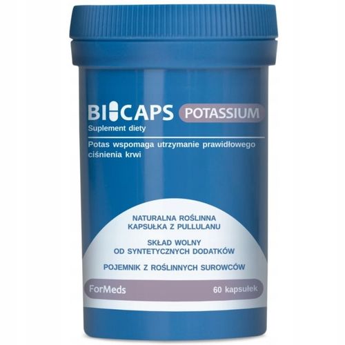 FORMEDS BICAPS POTASSIUM CYTRYNIAN POTASU 1000 MG na Arena.pl