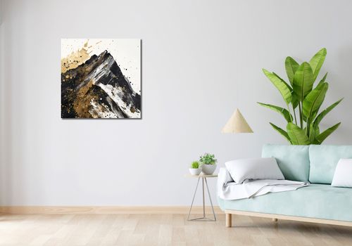 Obraz 70x70cm Złote Szczyty na Arena.pl