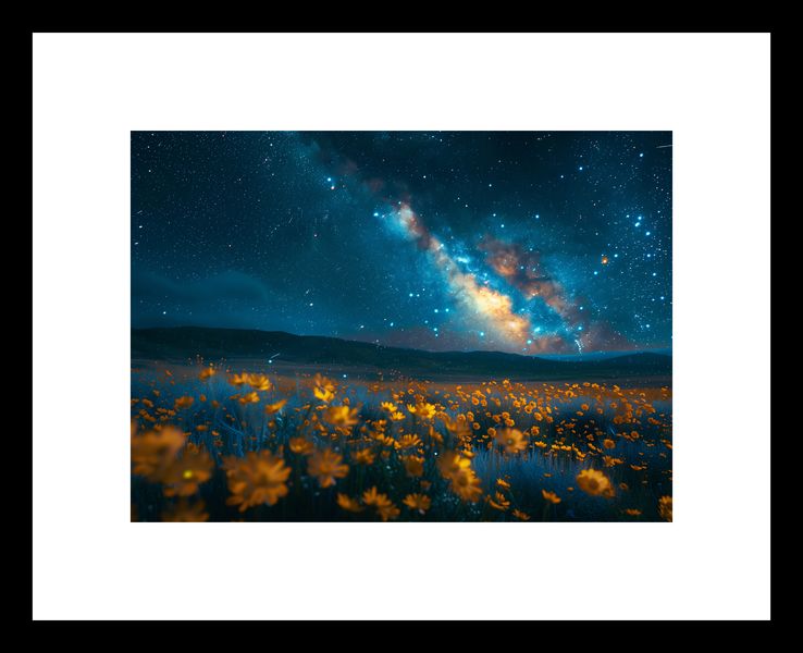 Plakat 18x13cm Nocne Niebiosa zdjęcie 3