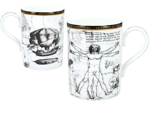 Kubek - L. da Vinci - Człowiek Witruwiański (CARMANI) na Arena.pl