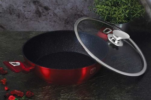 garnek granitowy 28cm berlinger haus red metallic line bh-1263 na Arena.pl