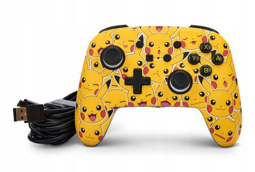 Gamepad Kontroler do Nintendo Switch PowerA Enhanced Pikachu Moods na Arena.pl