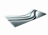 SZKLANA DESKA KUCHENNA 40x30 170b Srebro w płynie