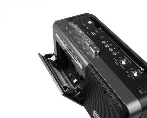 RADIO PRZENOŚNE MK-137, FM, KASETA, BLUETOOTH, USB, TF, 2 X AKUMULATOR na Arena.pl