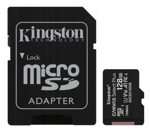 Karta KINGSTON micro SD 128 GB microSD Class 10 na Arena.pl