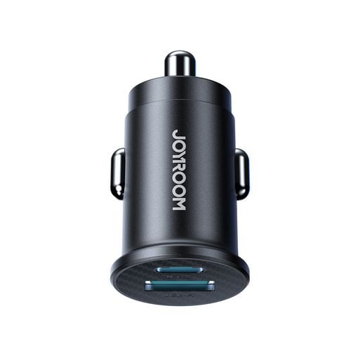 ładowarka samochodowa mini 15w usb-a usb-c - czarna na Arena.pl