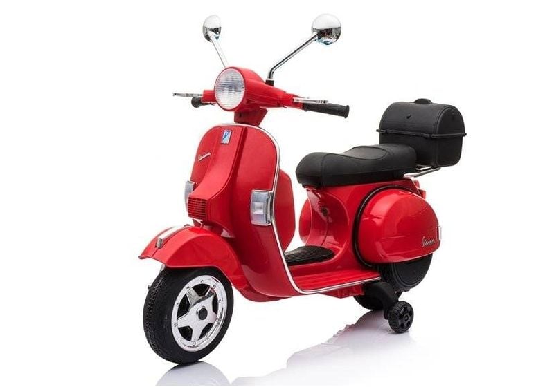 Skuter na Akumulator Vespa Czerwony zdjęcie 2