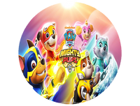 Opłatek na tort Psi Patrol