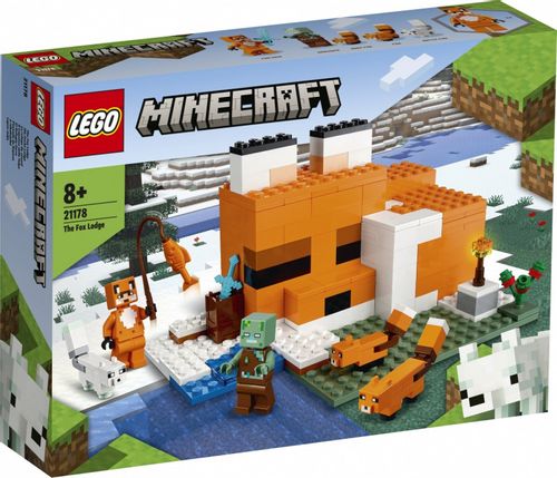 Klocki Minecraft 21178 Siedlisko Lisów na Arena.pl