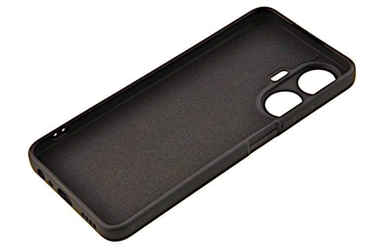 Etui silikonowe Tint do Realme C55 czarny zdjęcie 3