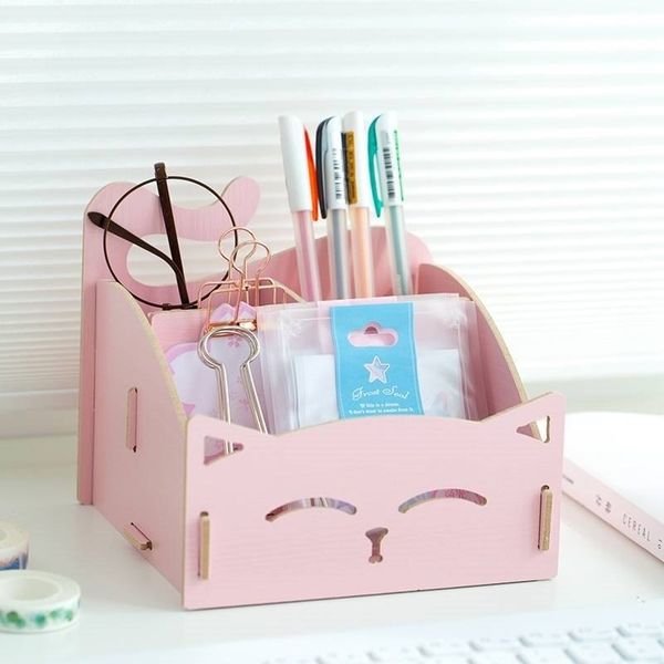 Wielofunkcyjny Organizer - Przybornik Na Biurko Niebieski zdjęcie 4