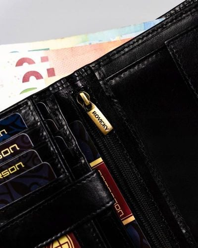 duży, skórzany portfel męski - peterson na Arena.pl