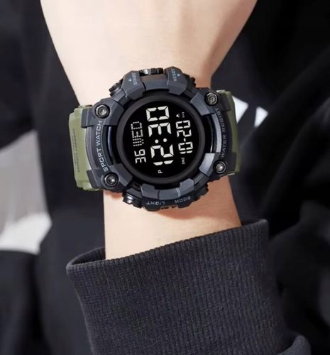 Zegarek męski elektroniczny militarny taktyczny wiele funkcji na Arena.pl