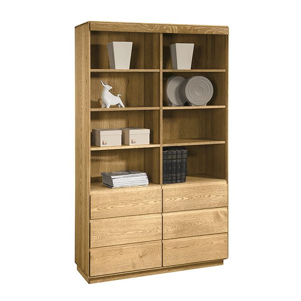 Regał duży Altea dąb natural zdjęcie 1