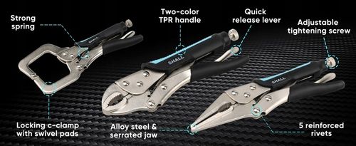 Shall Tools Shall 6-częściowy zestaw szczypiec na Arena.pl