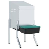 Kurnik 1 komora z nogami ocynkowana stal