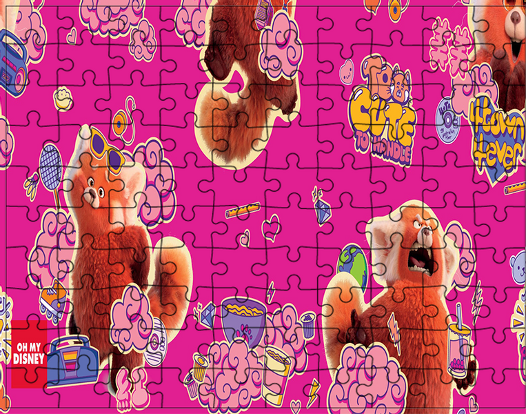 Puzzle Turning Red - To nie wypanda zdjęcie 1