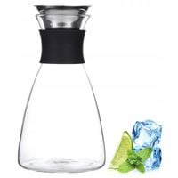 DZBANEK DO WODY LEMONIADY SOKU KARAFKA SZKLANA Z KORKIEM 1000ml KAMILLE
