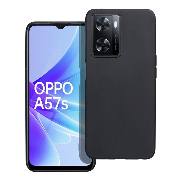 Futerał MATT do OPPO A57S czarny zdjęcie 1