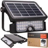 LAMPA SOLARNA Z CZUJNIKIEM RUCHU ZMIERZCHU 30 LED
