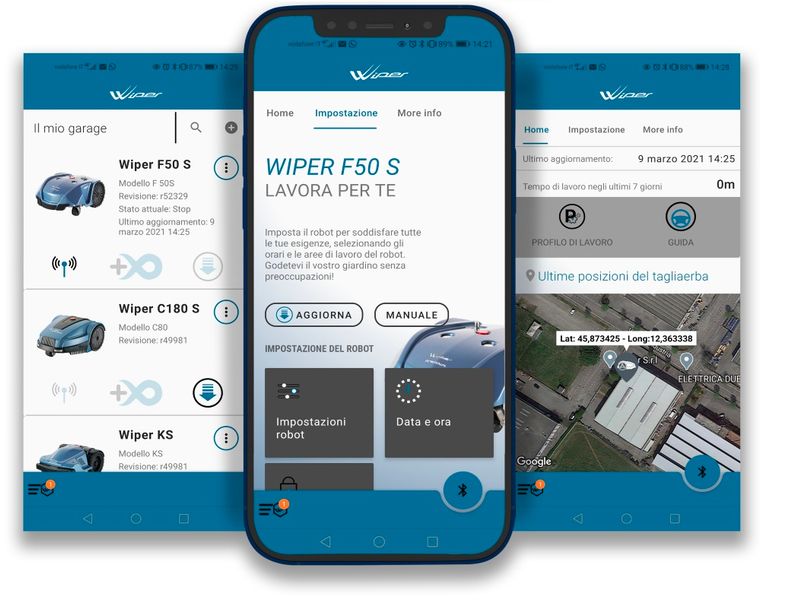 WIPER ECOROBOT IKE S+ PLUS ROBOT KOSZĄCY KOSIARKA AUTOMATYCZNA DO TRAWY 1300m2 GSM, GPS, 5.0Ah 20-5030-10 - OFICJALNY DYSTRYBUTOR - AUTORYZOWANY DEALER WIPER zdjęcie 21