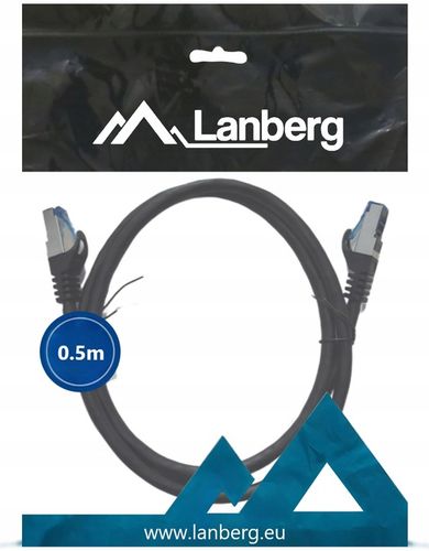 KABEL PRZEWÓD LAN SIECIOWY RJ45 DO INTERNETU KAT.6A CAT S/FTP 10M LANBERG na Arena.pl