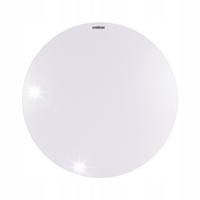 Plafon okrągły Ideus 38 x 7 cm biały 03827 URANIA C 24W CCT Plafoniera LED