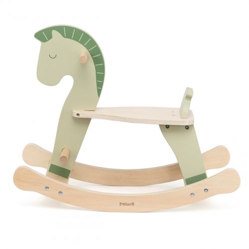 VIGA Drewniany Konik na Biegunach na Arena.pl