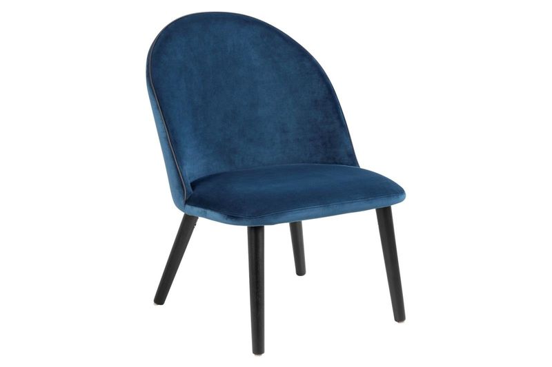 Krzesło Manley VIC navy blue tapicerowane zdjęcie 1