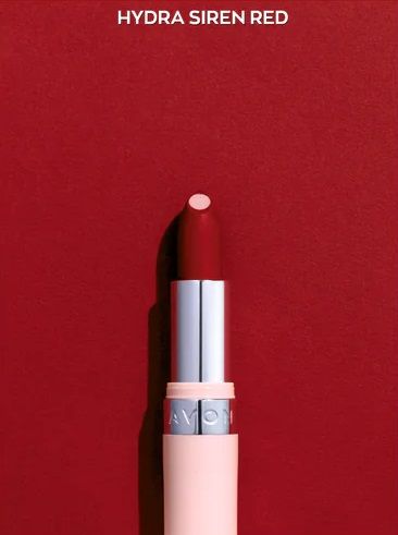 Avon Hydramatic Matowa szminka - Hydra Siren Red zdjęcie 3