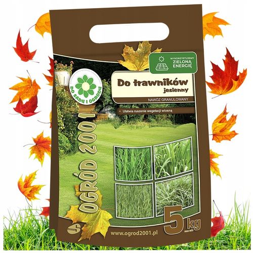 Jesienny Nawóz Do TRAWNIKA Trawników Trawy SIARKOPOL 5 kg Ogród 2001 na Arena.pl