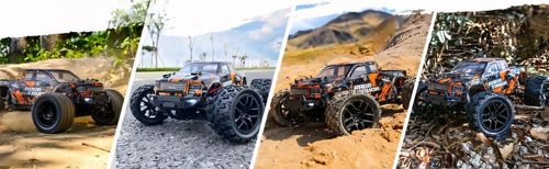 Samochód Zdalnie Sterowany 4x4 RC Terenowy Auto 1:18 36km/h Pilot 2.4 GHz na Arena.pl