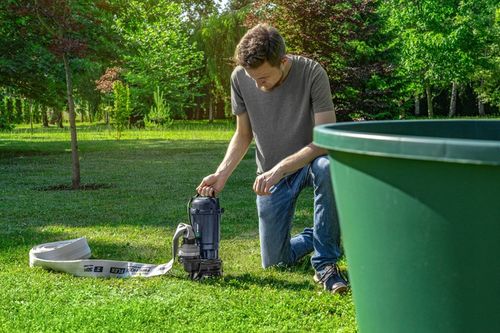 POMPA Z ROZDRABNIACZEM DO WODY BRUDNEJ CZYSTEJ SZAMBA 2500W MOCNA FAST FIX na Arena.pl