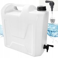POJEMNIK KANISTER NA WODĘ PITNĄ NAPOJE Z KRANIKIEM 20L ATEST BANIAK NA
