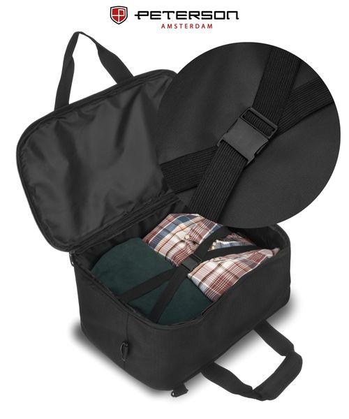 plecak ptn wrona-9638 black zdjęcie 6