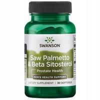 SWANSON Palma Sabałowa Beta-Sitosterol 30 kaps.