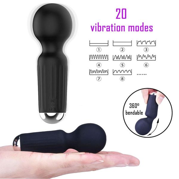 Mały Mini Masażer Stymulator Łechtaczki 11Cm 20Try zdjęcie 5