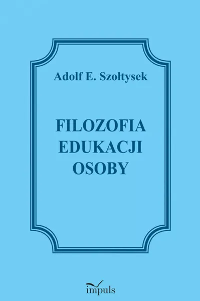 Filozofia edukacji osoby zdjęcie 1