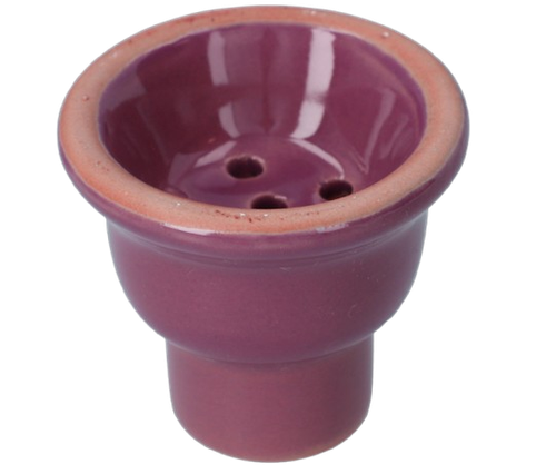 Cybuch do Shishy Hookah Bowl do Sziszy Ceramiczny Duży Fioletowy na Arena.pl