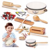 Drewniane Instrumenty Zestaw dla Dzieci Cymbałki