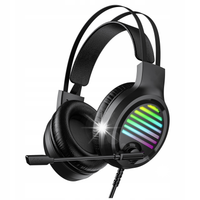 Słuchawki gamingowe przewodowe Tracer Gamezone GZ VPRO UDB-C 50mm RGB