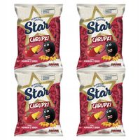 Chrupki kukurydziane STAR ser pomidor 4 x 125g