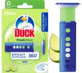 duck fresh discs lime - żelowy krążek do toalety 36ml + aplikator