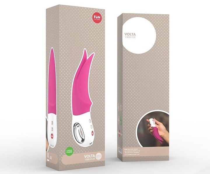 Wibrator do stymulacji łechtaczki Fun Factory Volta jeżynowy zdjęcie 3