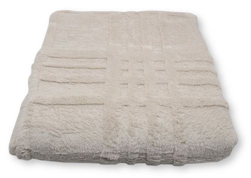 Koc Pluszowy 200X230 - Beżowy na Arena.pl