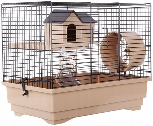 KLATKA DLA CHOMIKA MYSZY DOMEK KOŁOWROTEK TUNELE na Arena.pl