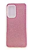 Etui brokatowe Shc do Samsung Galaxy A52 / A52 5G różowy