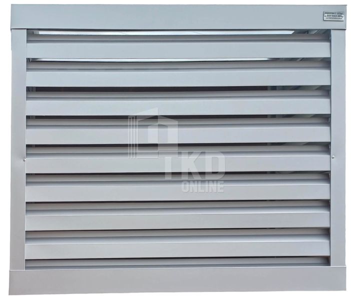 Osłona klimatyzatora - pompy ciepła 70x40x130 cm biały TKD160 zdjęcie 1