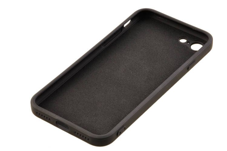 Etui silikonowe Tint do Apple iPhone 7 / 8 / SE 2020 / SE 2022 czarny zdjęcie 5